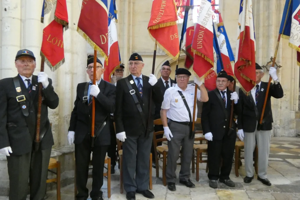 congrès UNC41 2026 : les drapeaux départementaux