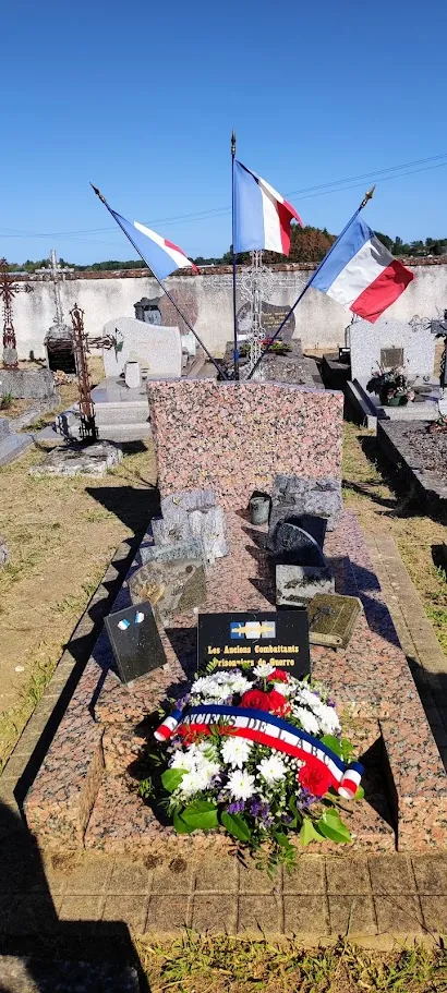 tombe d'Albert Verret à Soings-en-Sologne